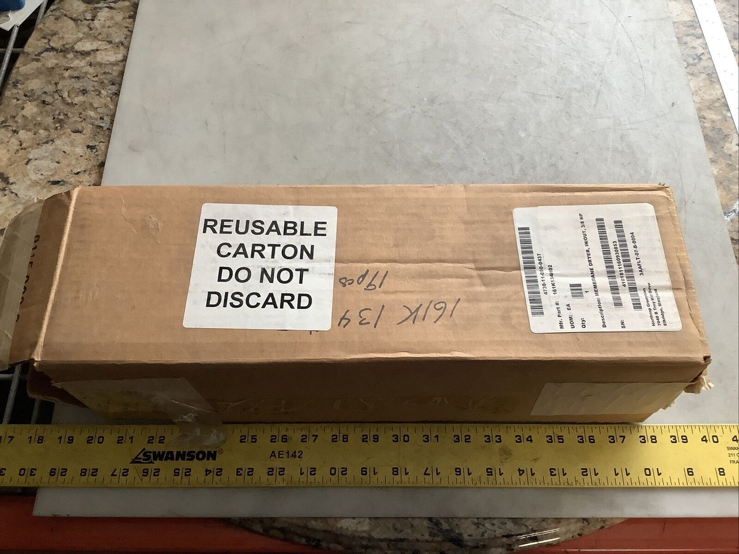 HANKISON SPXFLOW HMD20-3 MEMBRANE AIR DRYER 175 PSIG 12 BAR 150 F 66 C U3S