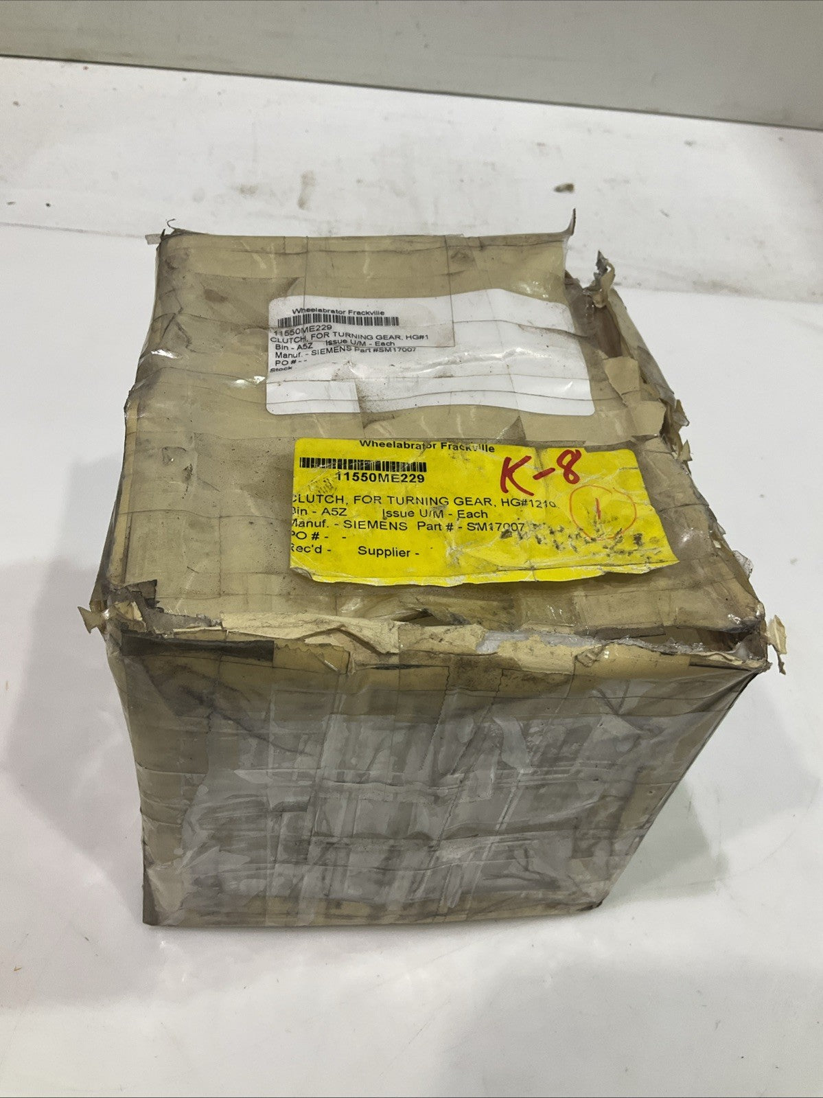 CLUTCH-SSS S24647.8 TURNING GEAR OF 350RPM SERIAL# R19314 T2M