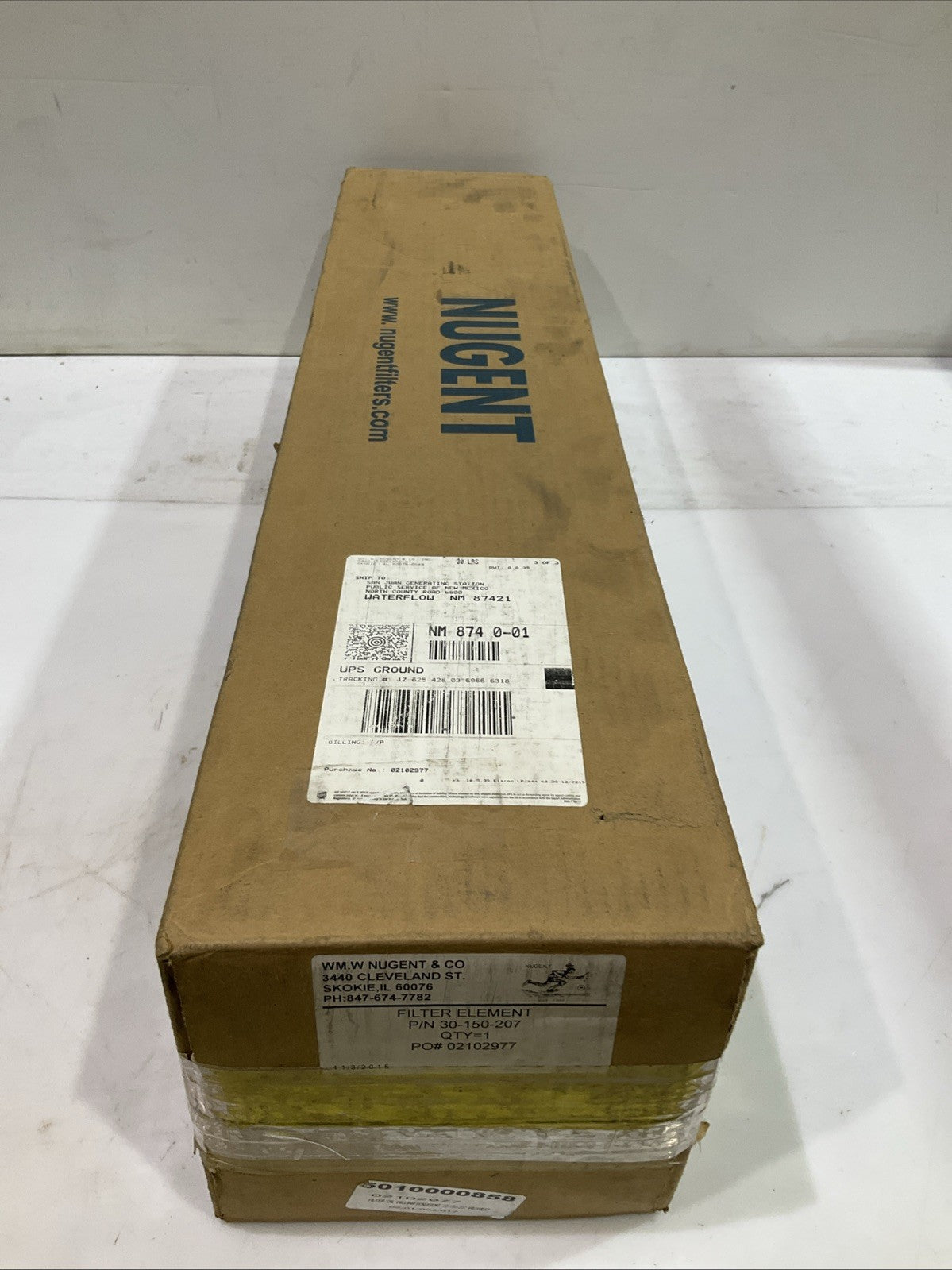 NUGENT 30-150-207 PO-02102977 FILTER ELEMENT T2M
