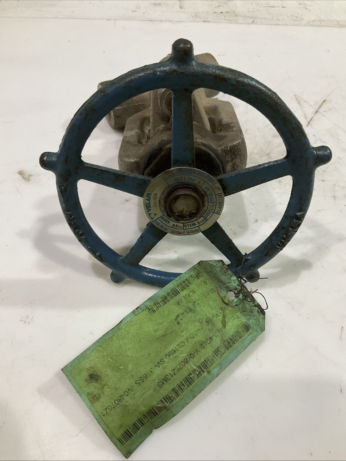 VELAN 8076Z-13MSG F316 BONNETLESS VALVE V2M