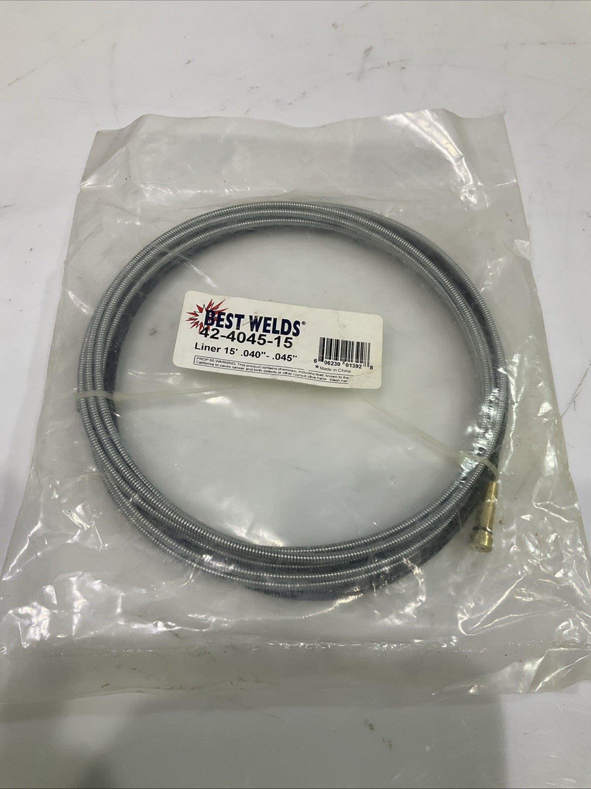 BEST WELDS 42-4045-15 WELDING GUN LINER A9T