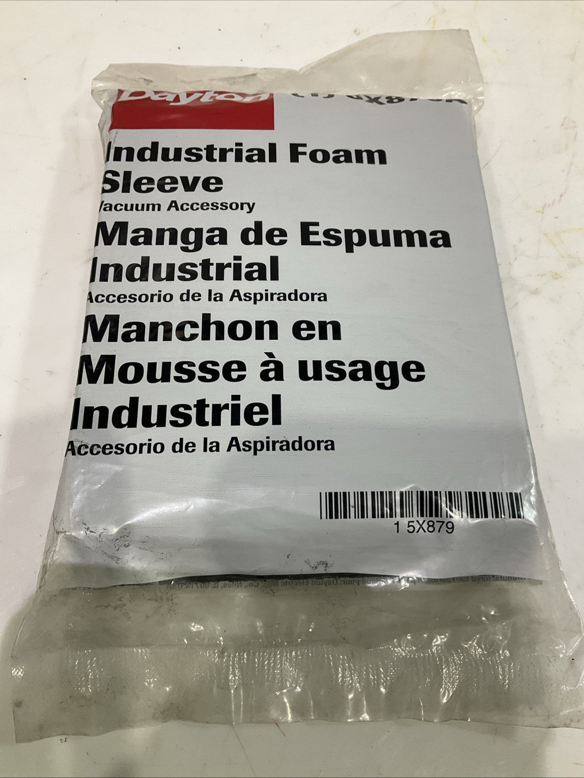DAYTON 1 5X879A INdUSTRIAL FOAM SLEEVE LOT OF 3 Y2M