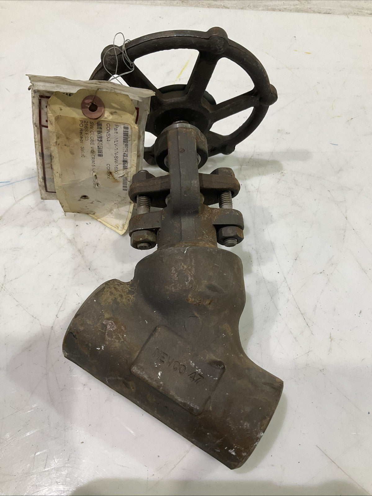 NEWCO 47 AP1624 1” 180234-0107-00018 GATES VALVE SOCKETWELD V2M