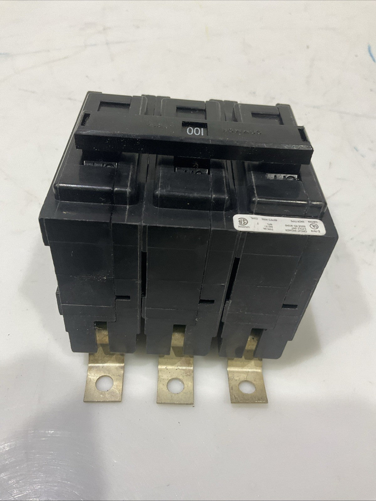 EATON BAB3100H 100AMP 3POLE CIRCUIT BREAKER H5P