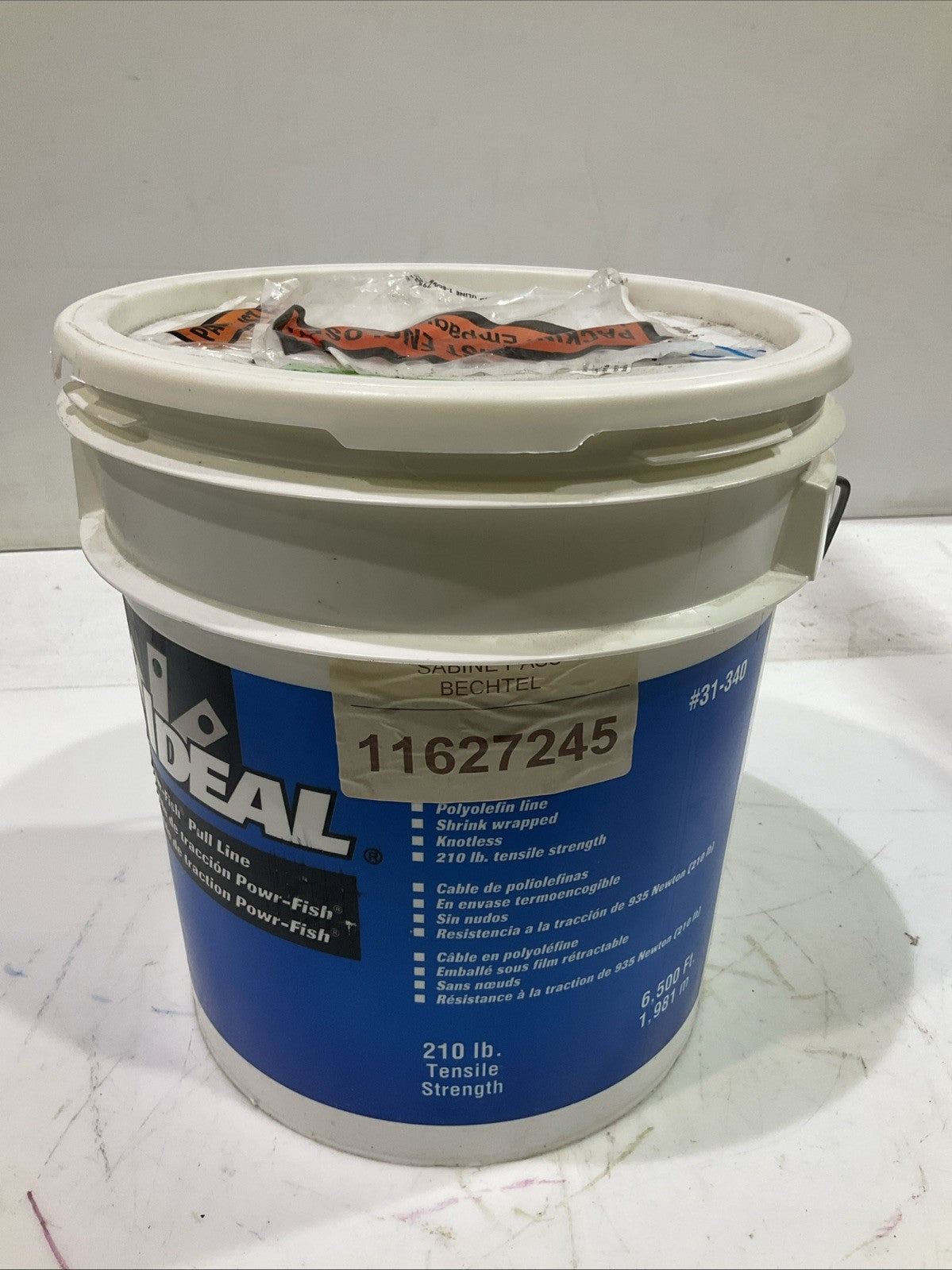IDEAL #31-340 POWR-FISH PULL-LINE 6,500FT LONG A9T