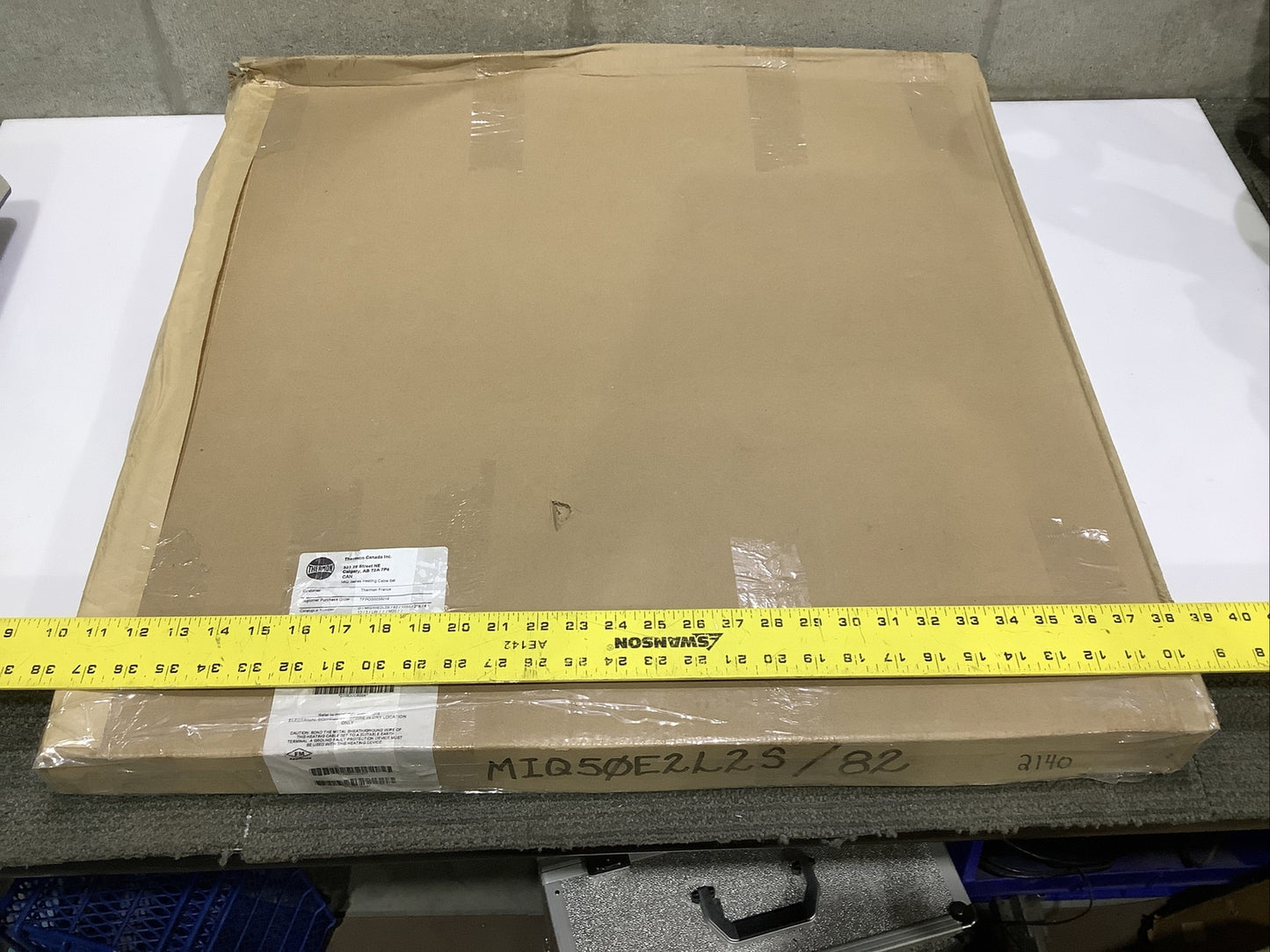 THERMON MIQ50E2L2S D/MIQ-50E2L-2S/82/1055 HEAT CABLE SET 82 FEET ECH