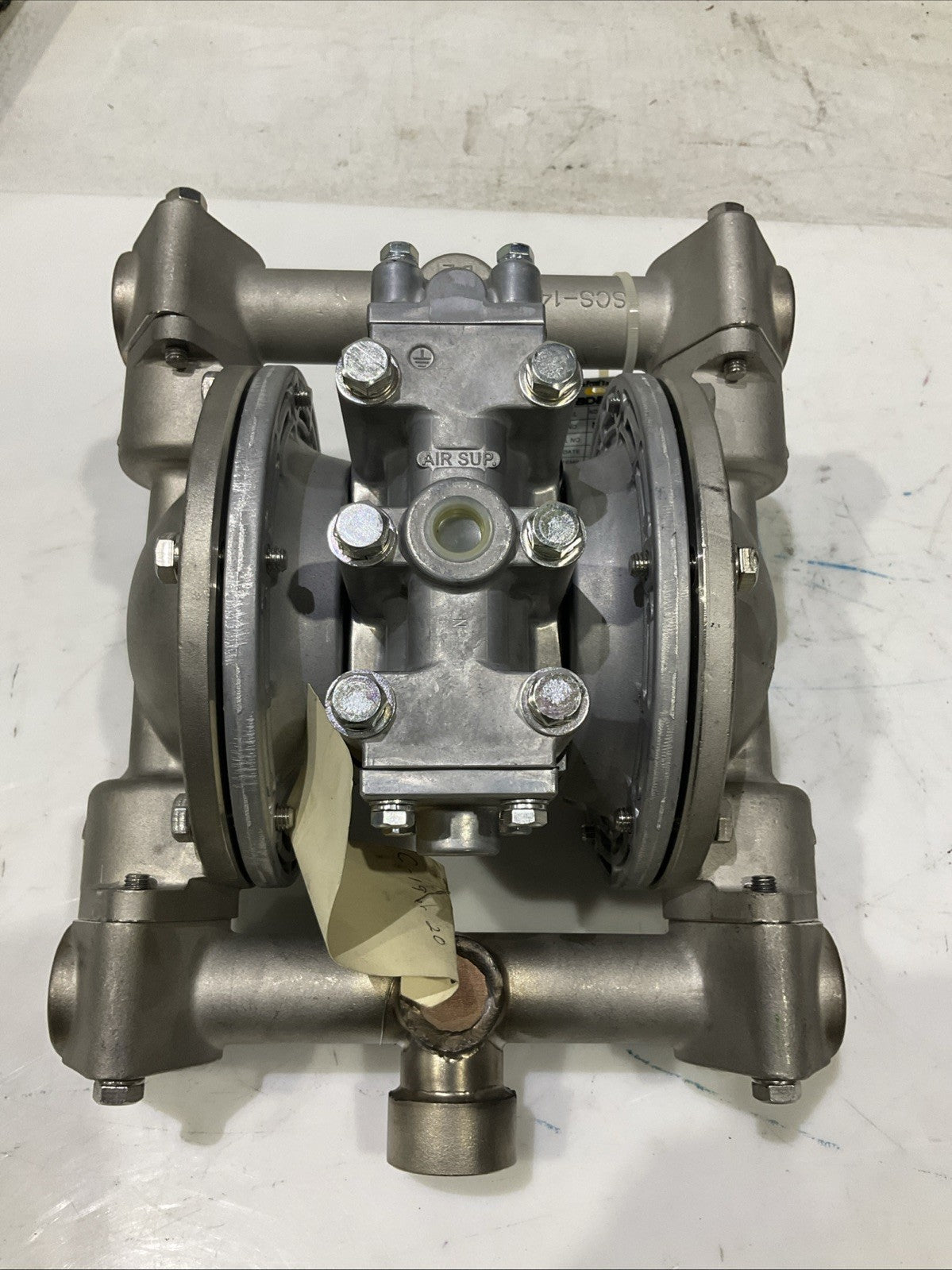 YAMADA NDP-20BST SERIES AIR OPERATED DRUM DIAPHRAGM PUMP H3C
