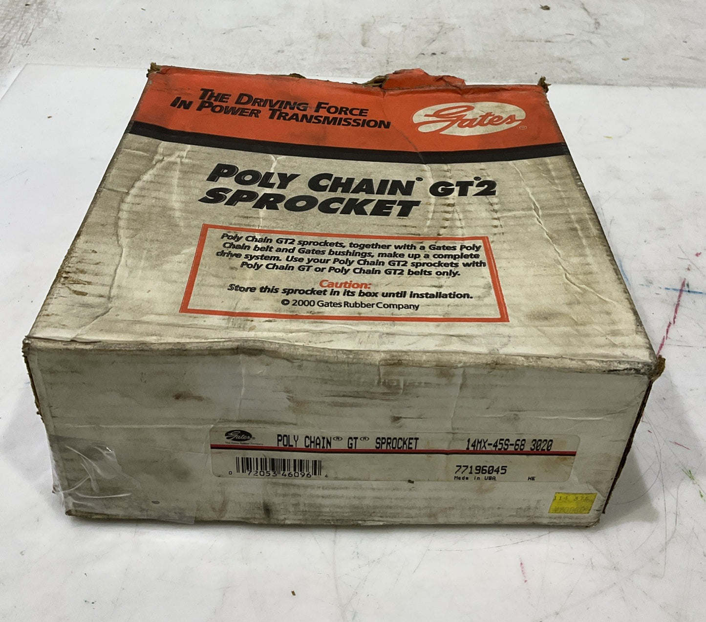 GATES 14MX-45S-683020 77196045 TIMING POLY CHAIN GT2 SPROCKET H3C