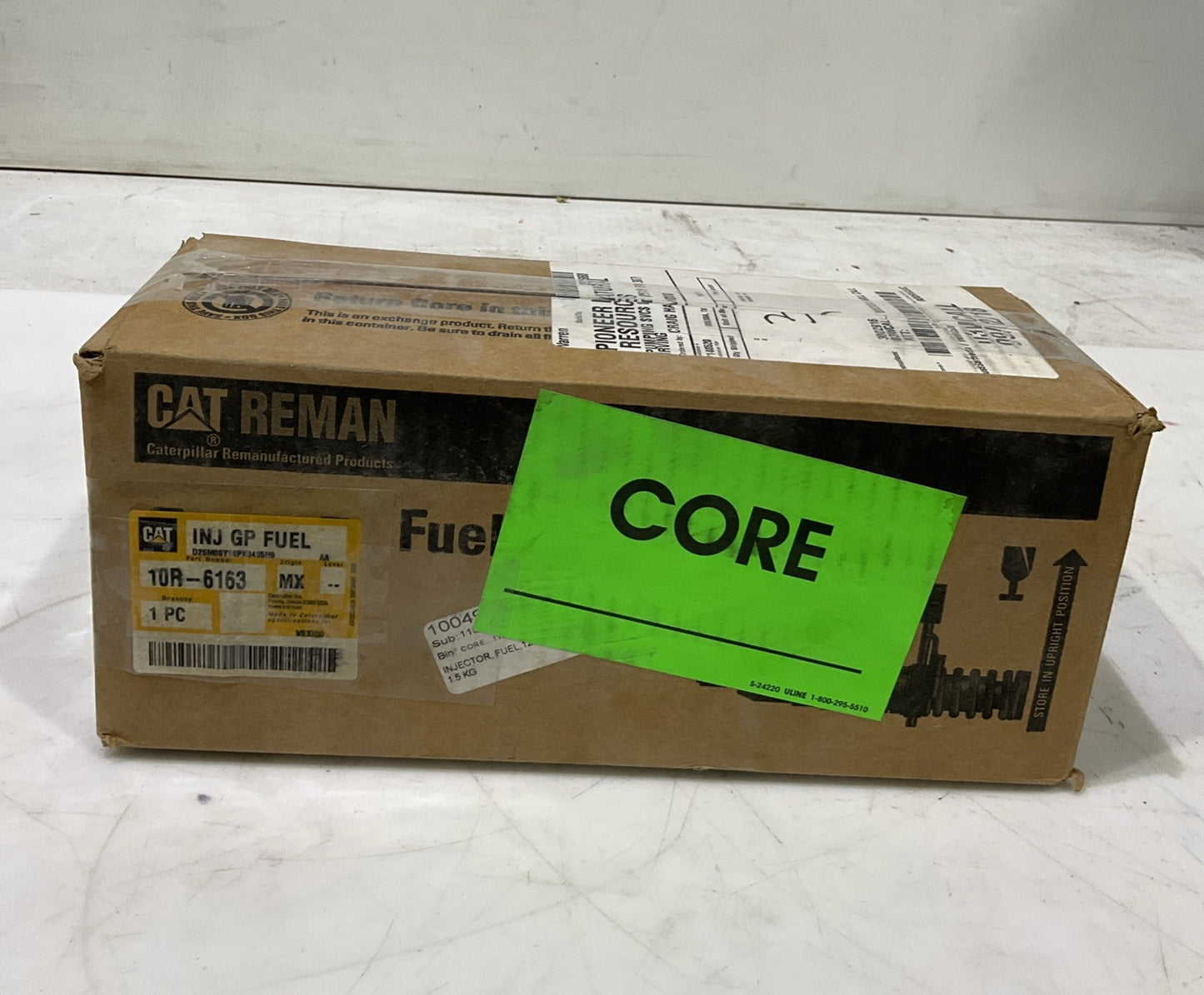 CAT-CATERPILLAR 10R-6163 REMAN FUEL INJECTOR J5A7