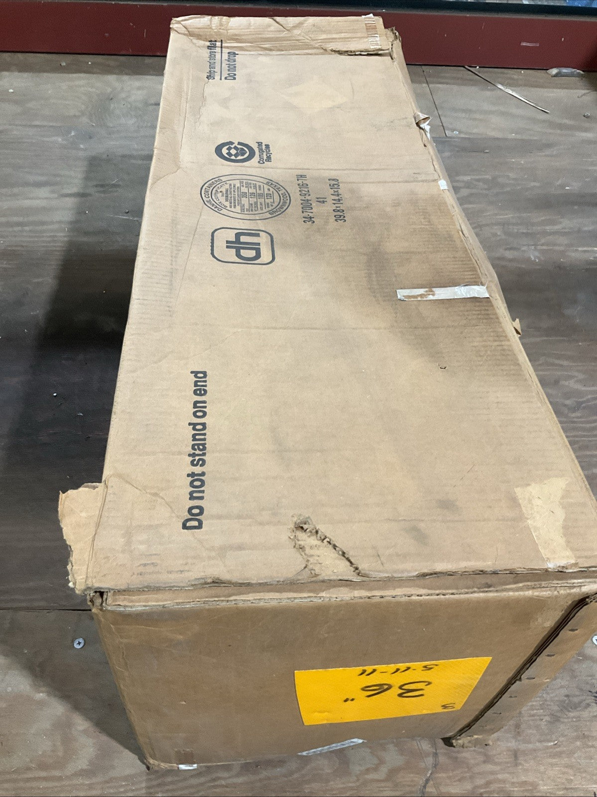 3M 3981 914.4MM X 91.4M YELLOW FILM REFLECTIVE TYPE 36IN 100YD