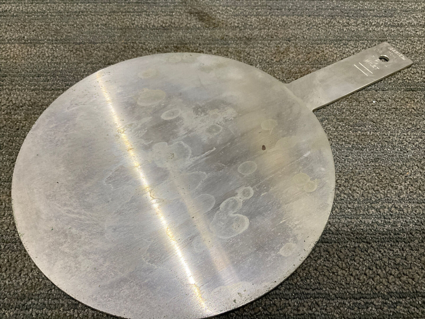 DANIEL MONEL S30 6 INLET BLANK PADDLE ORIFICE PLATE 678