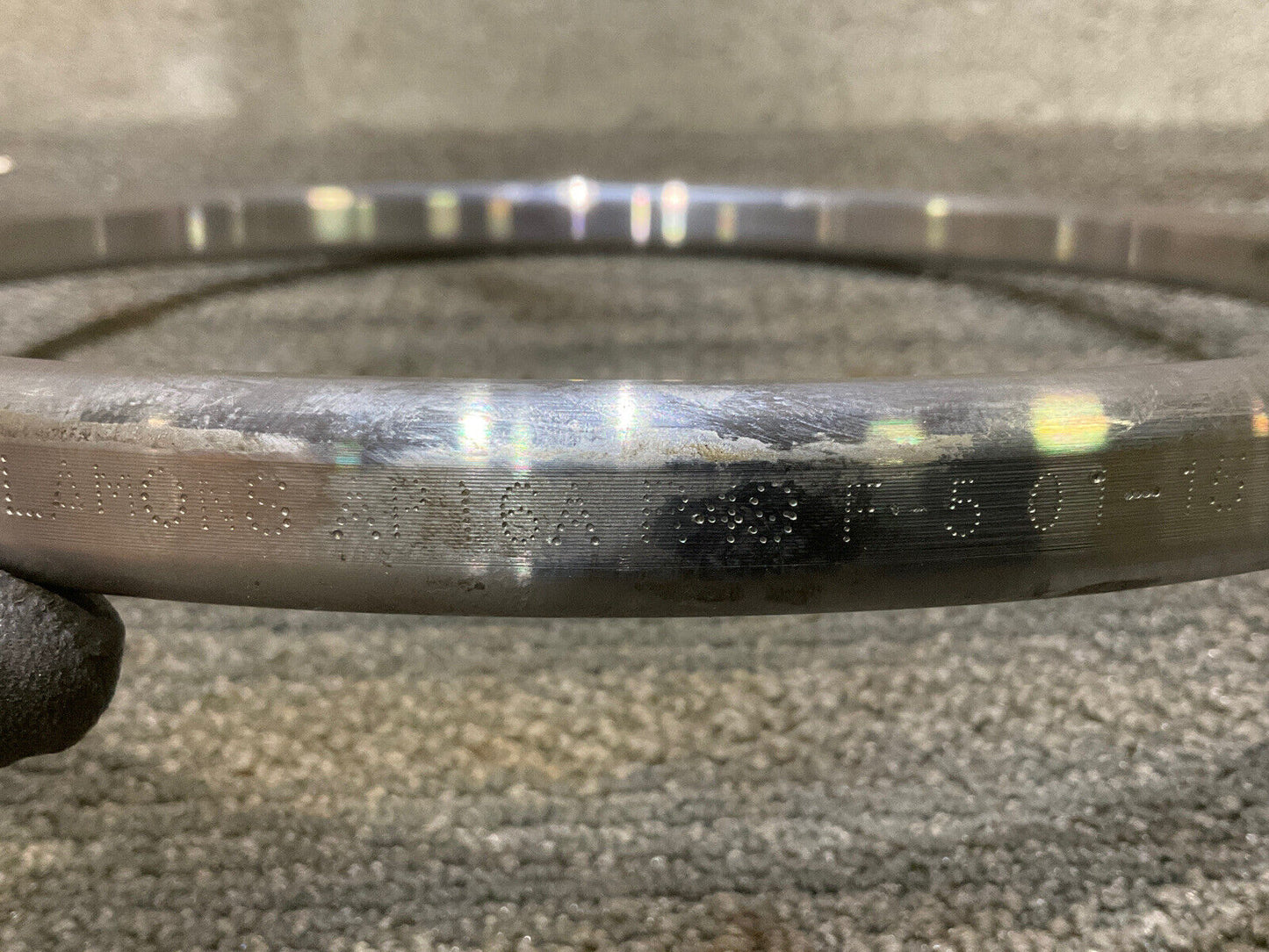 LAMONS R49 F-5 01-15 D19030A OVAL GASKET RING JOINT GASKET 678