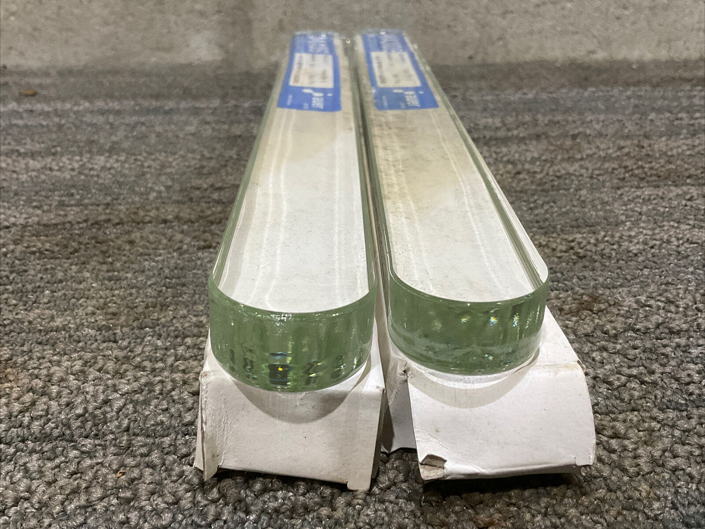 MAXOS AUER 9232192/2071816 BOROSILICATE SAFETY SIGHT GLASS 9 340X34X17 LOT OF 2