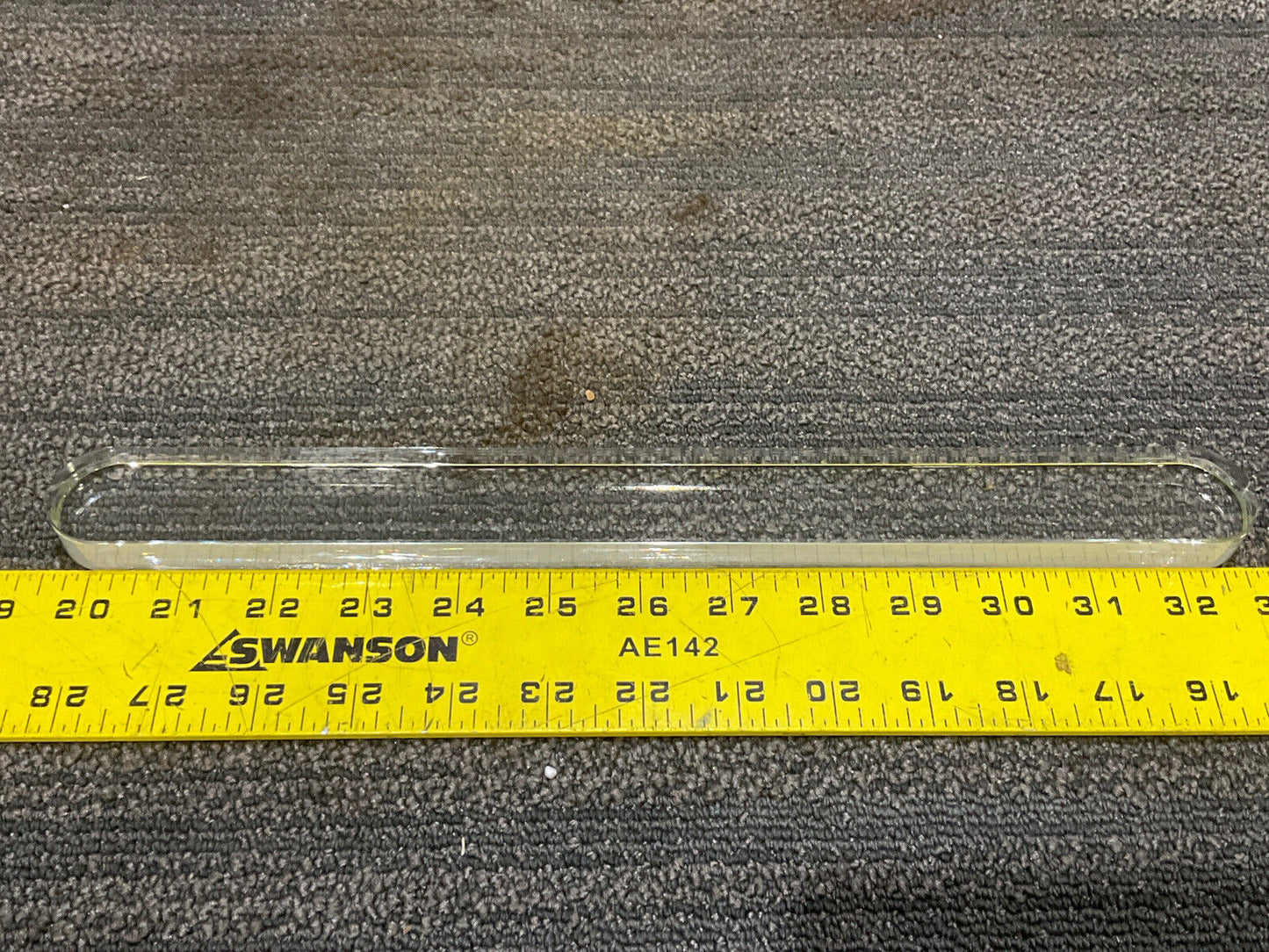 MAXOS AUER 9232192/2071816 BOROSILICATE SAFETY SIGHT GLASS 9 340X34X17 LOT OF 2