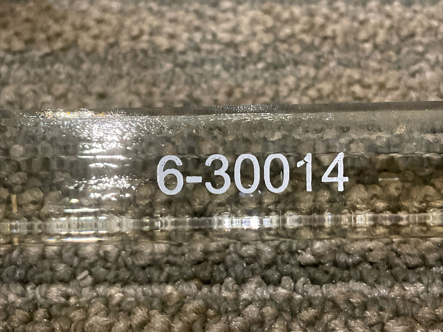 MAXOS AUER 1071813 630014 BOROSILICATE SAFETY SIGHT GLASS 6 340X34X17 LOT OF 4
