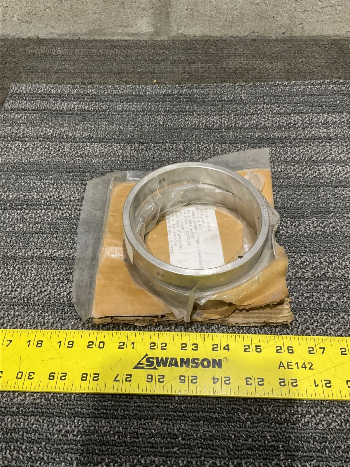 BINGHAM A39256 IMPELLER WEAR RING 11-14 CHR 678 LOT OF 2 4-1/2” ID