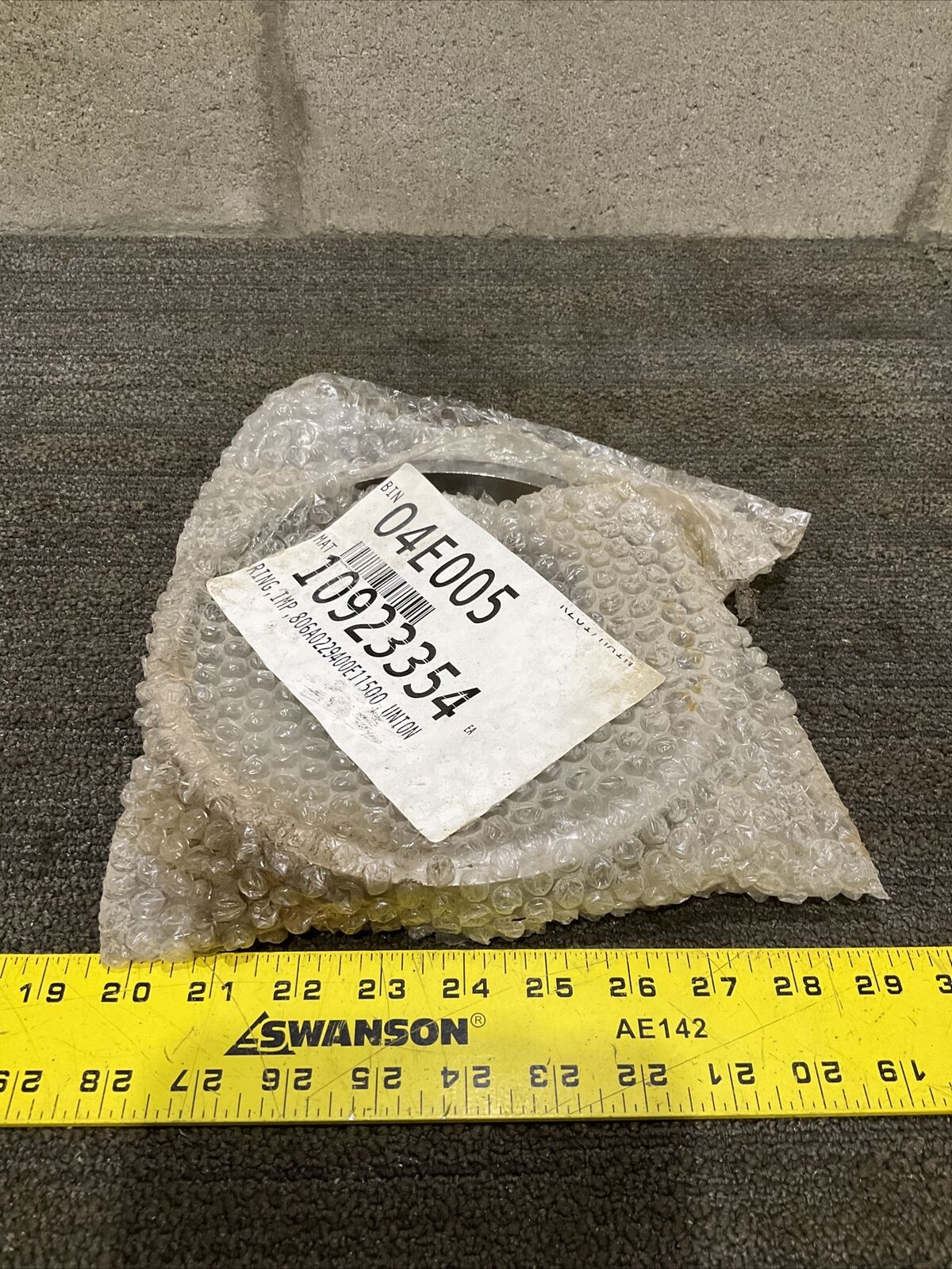UNION 806A0229400E11500 IMPELLAR RING 678