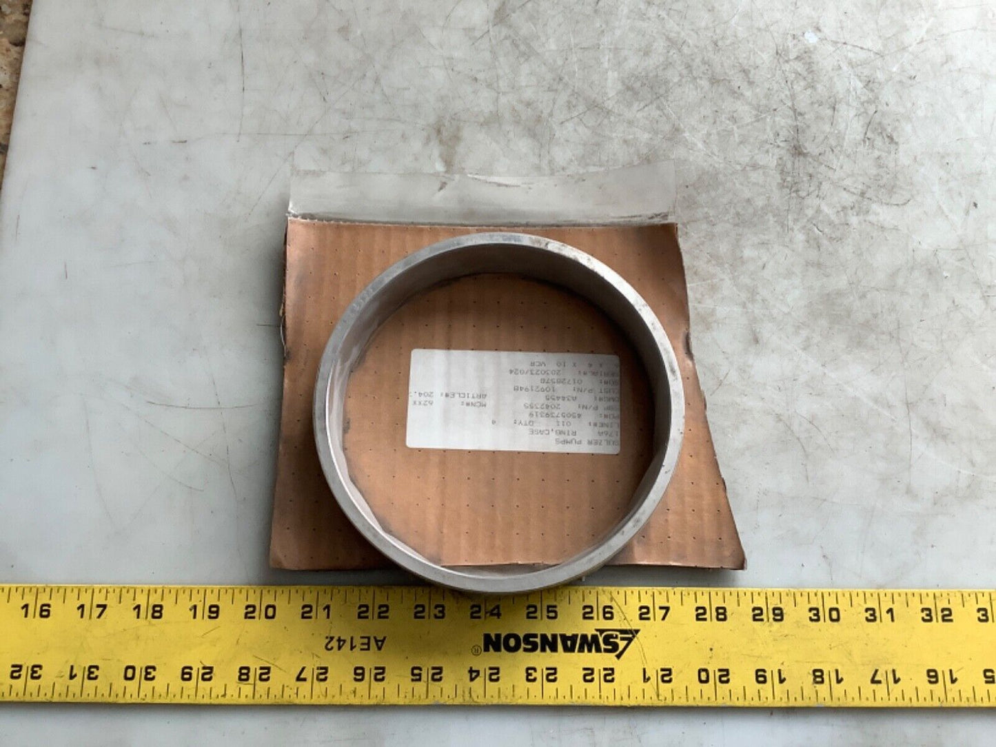 SULZER PUMPS 2042355 A-34455 CASE RING 176A 678