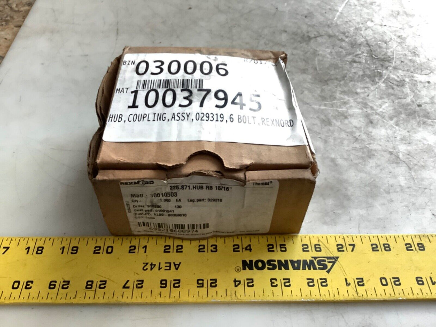 REXNORD 225.S71.HUB RB 15/16IN COUPLING HUB 678