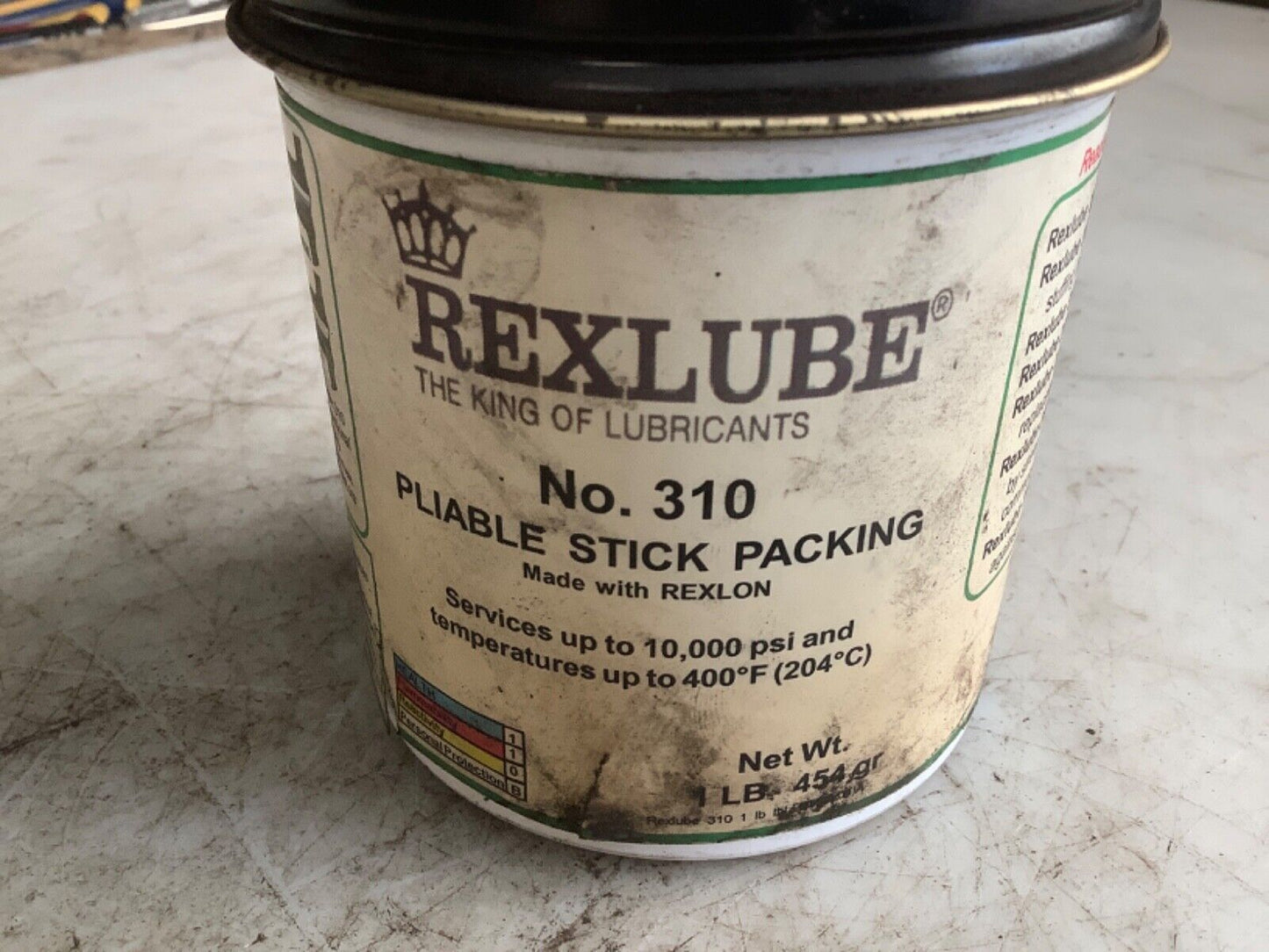 REXLUBE 310 PLIABLE STICK PACKING 1LB 444 - LOT OF 3