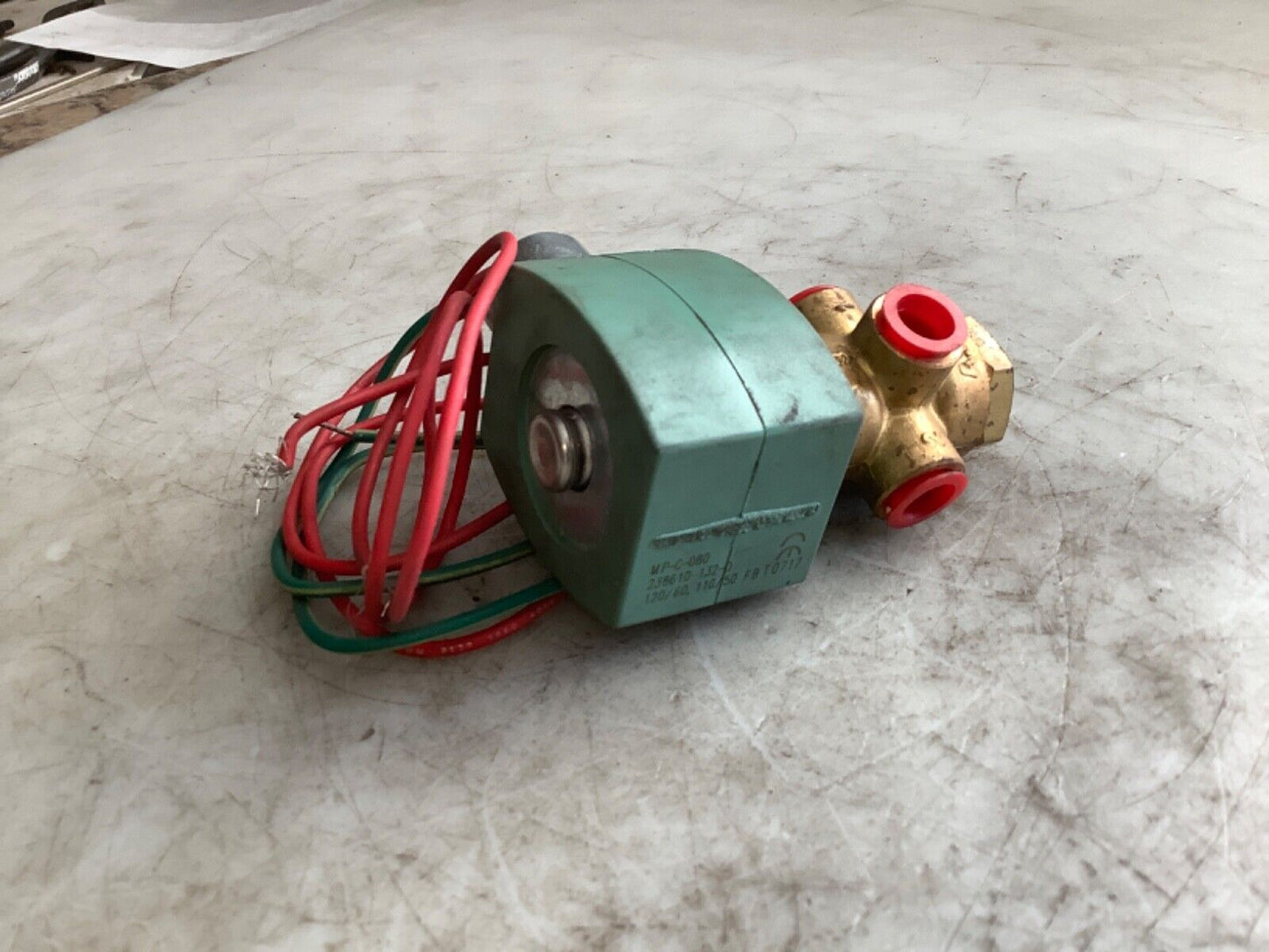 ASCO MP-C-080 SOLENOID VALVE COIL 120V 1/4IN 444