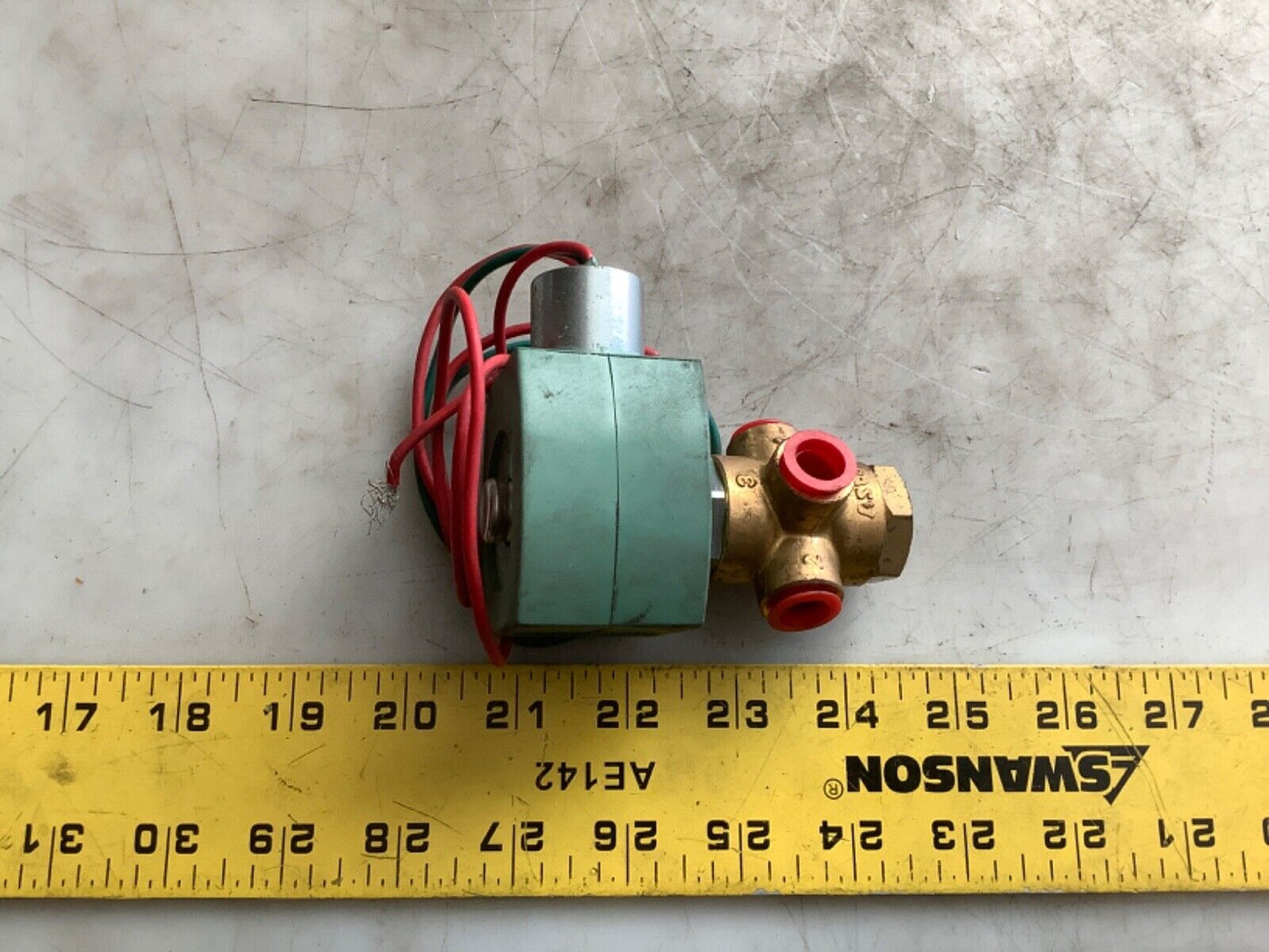 ASCO MP-C-080 SOLENOID VALVE COIL 120V 1/4IN 444