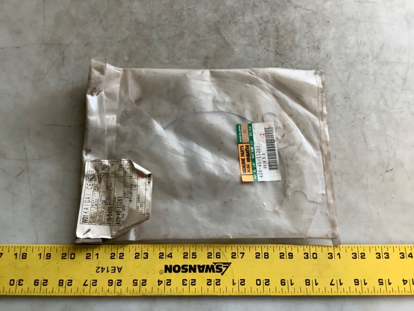 KOMATSU 426-46-11261 SHIM 0.5 222 - QTY 5