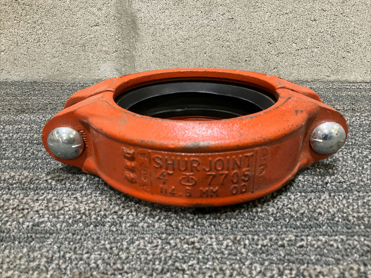 SHURJOINT 7705 CLAMP JOINT COUPLING 4” 114.3 MM OD 222