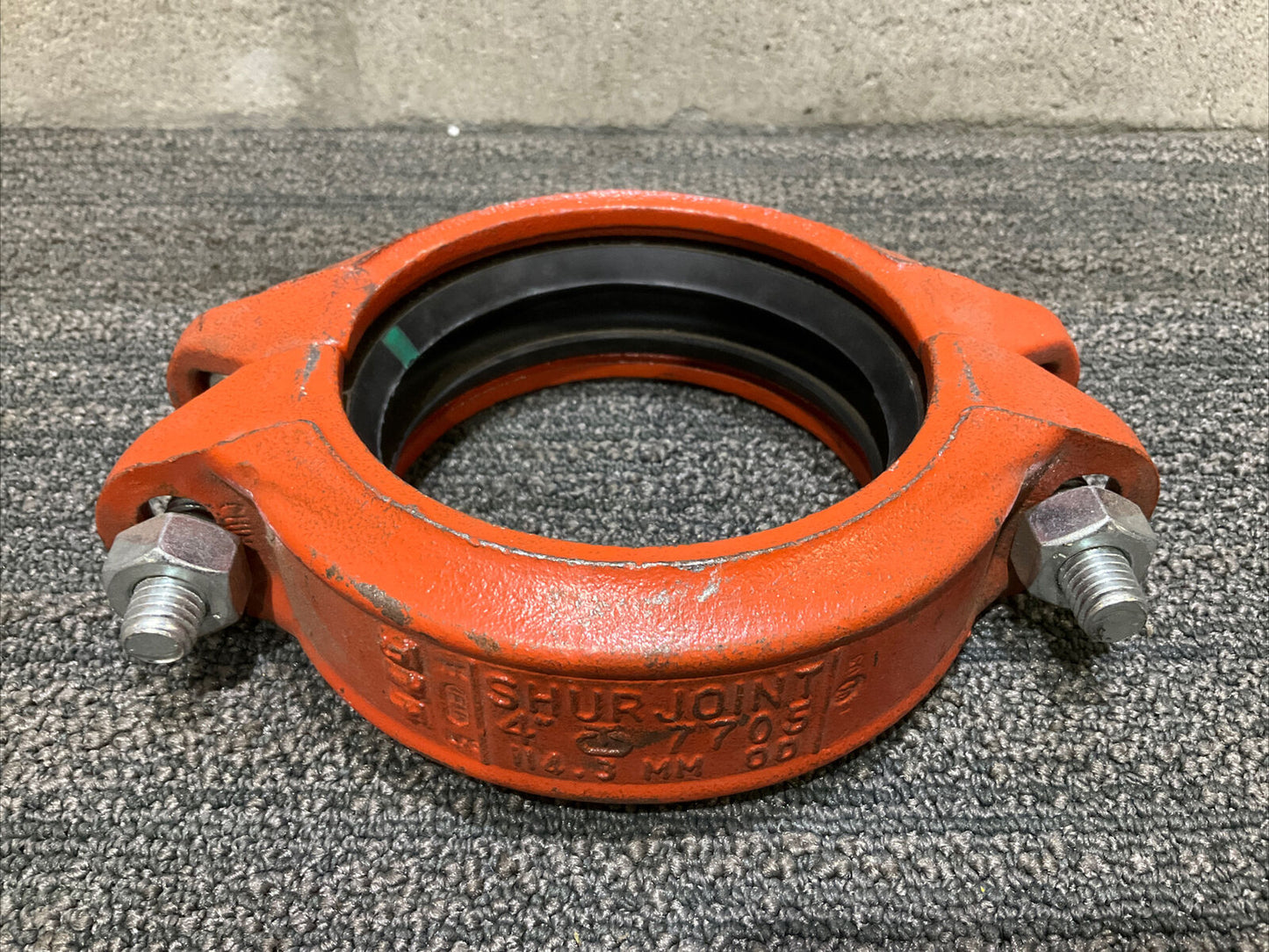 SHURJOINT 7705 CLAMP JOINT COUPLING 4” 114.3 MM OD 222