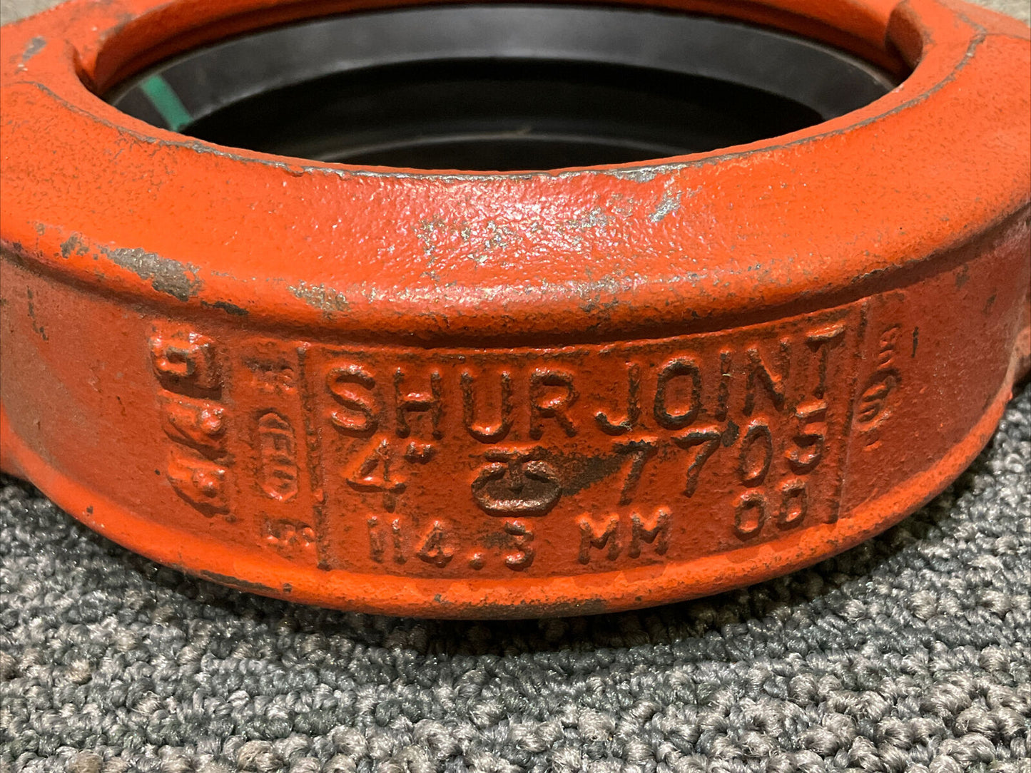 SHURJOINT 7705 CLAMP JOINT COUPLING 4” 114.3 MM OD 222