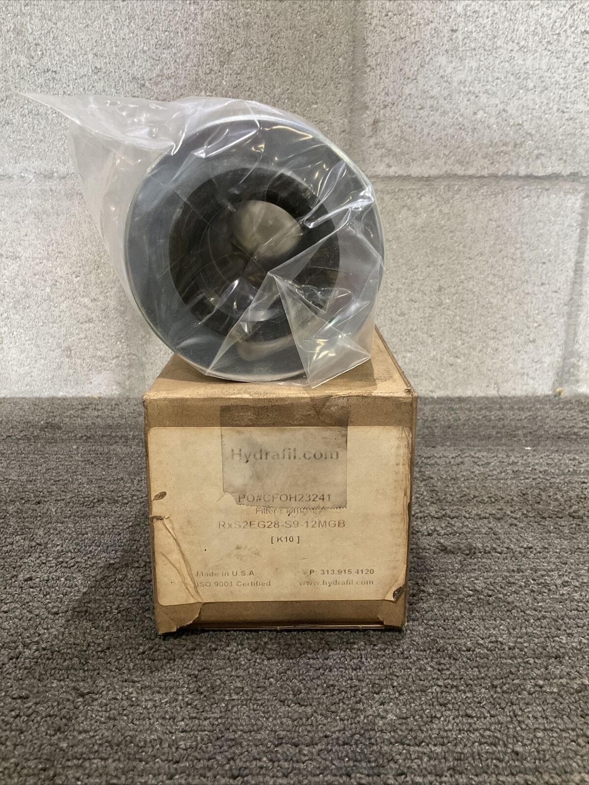 HYDRAFIL RXS2EG28-S9-12MGB HYDRAULIC FILTER ELEMENT 444