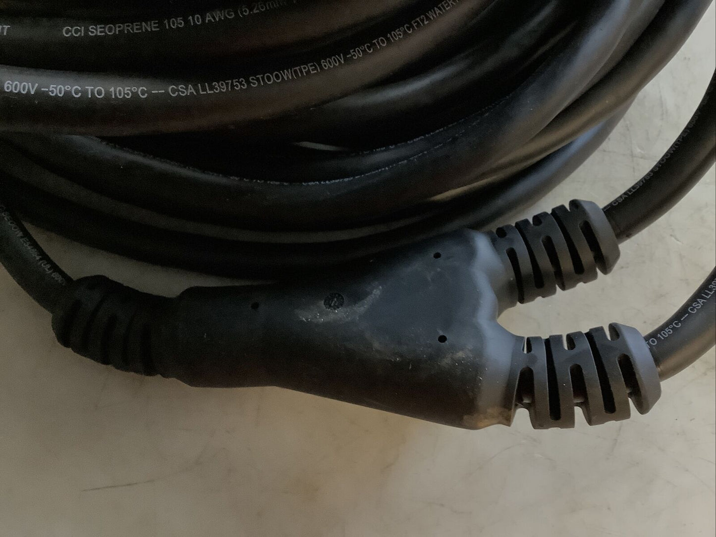 LEX 6150-01-540-3519 OUTDOOR DOUBLE CORDSET 2 Pole, 3 Wire, 20A 120 VAC 75' IRP
