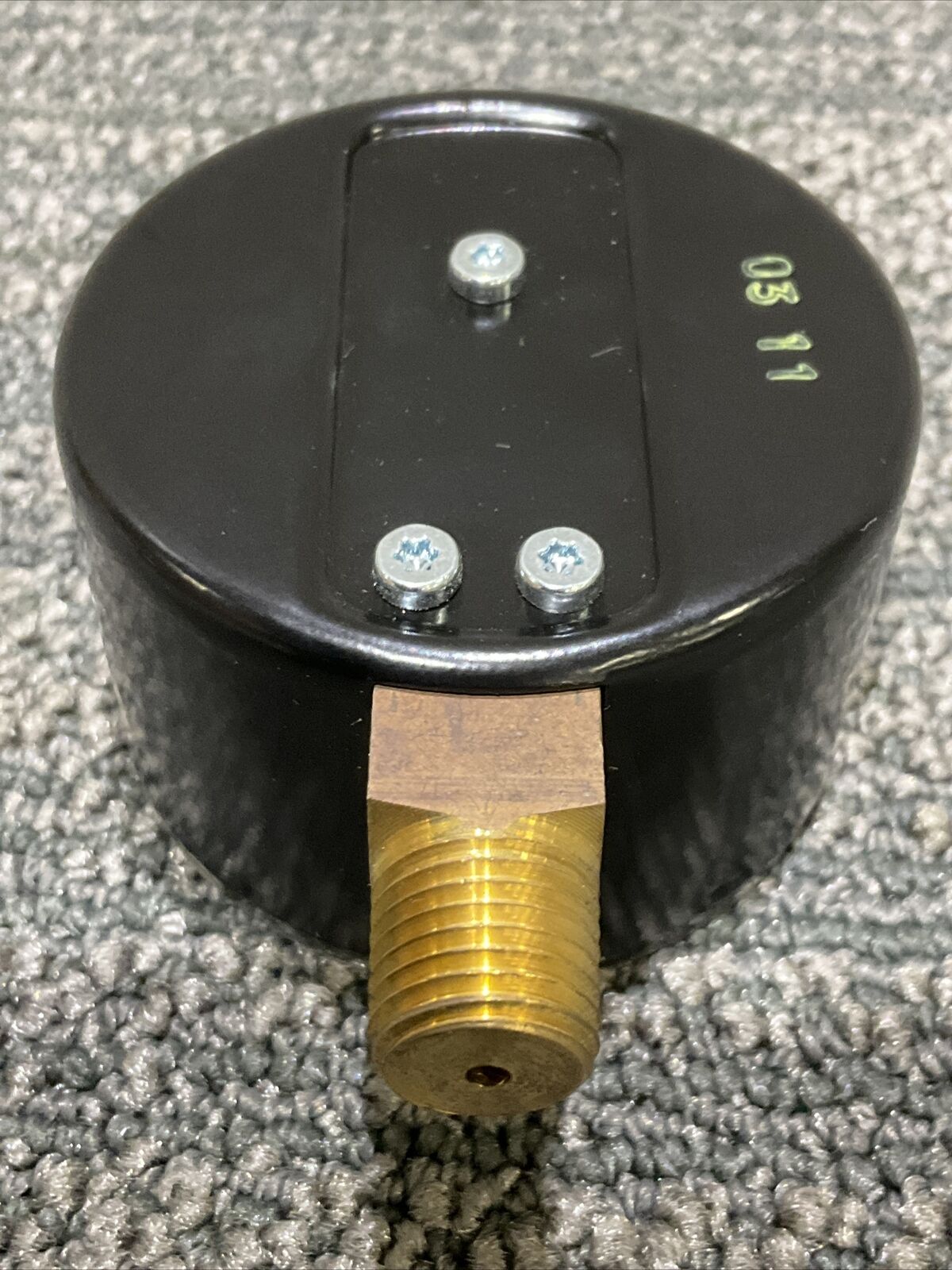 NOSHOK 25-200-100 OZ/IN2 DIAPHRAGM GAUGE 2.5” & 1/4” NPT BOTTOM CONNECTOR 222