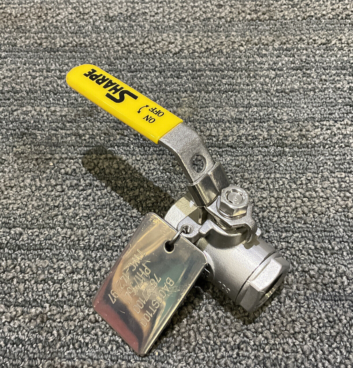 SHARPE BALL VALVE 1/2” CF8M