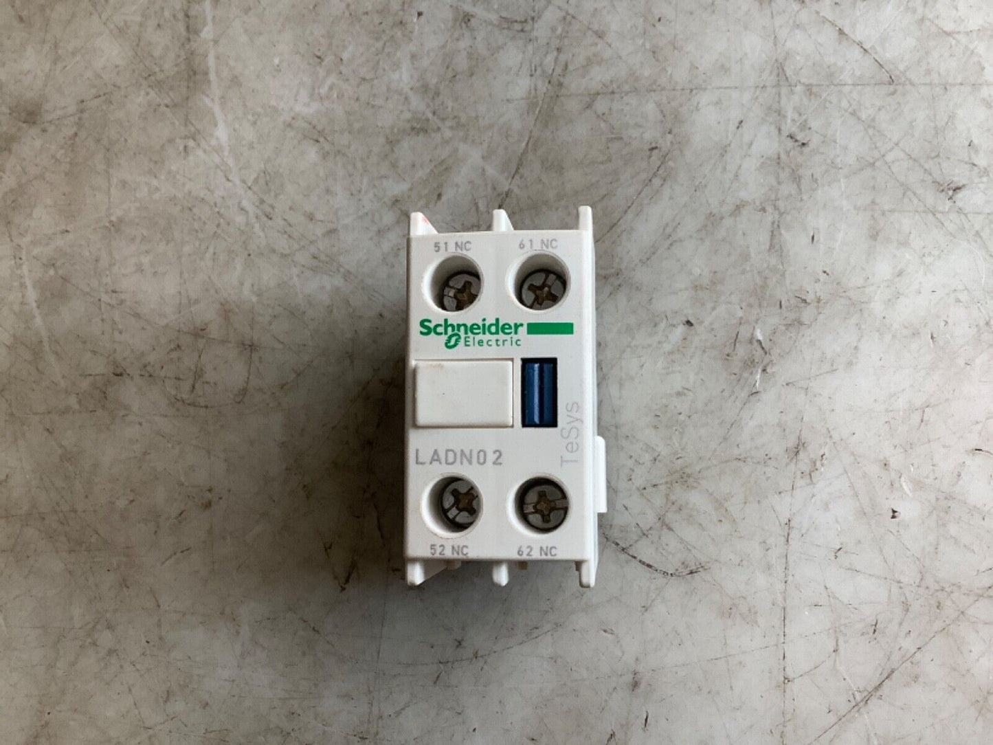 SCHNEIDER LADN02 AUXILIARY CONTACT BLOCK 222