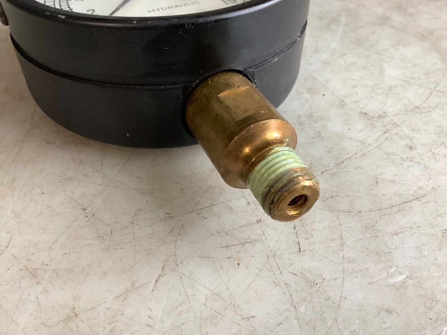 GREENERD HYDRAULIC ACSC 8553-17 PRESSURE GAUGE 3000PSI 19 TON UNIT