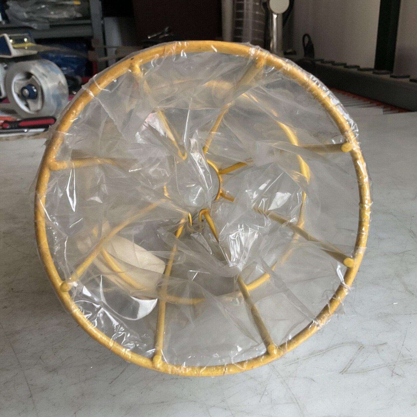 DANIEL WOODHEAD 362V CONSTRUCTION WIRE GUARD 1.5” DIAMETER NECK VINYL COATED
