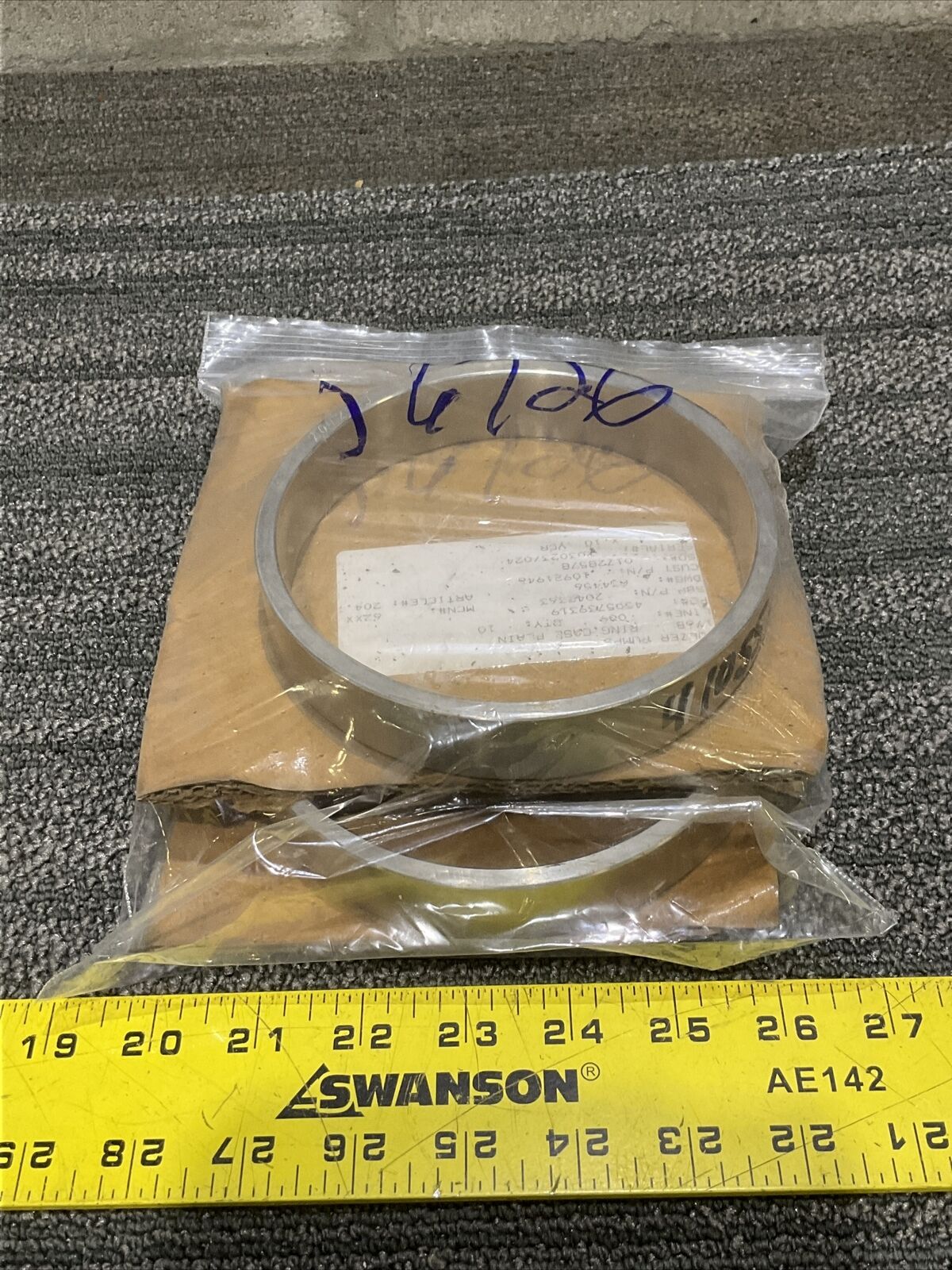 BINGHAM 2042363 WEAR RING 11-14 CHR 678 LOT OF 2 4-7/8” ID