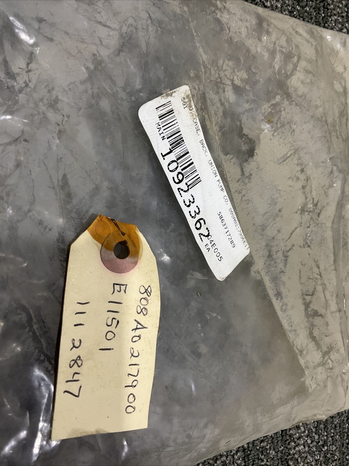 UNION PUMP 808A0217900E11 WEAR RING 678 5-1/2”
