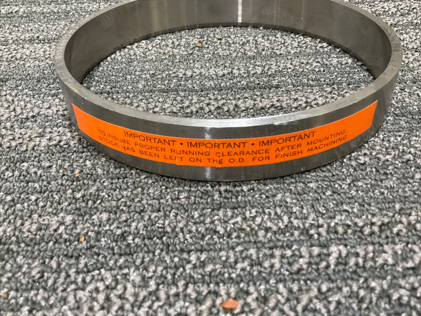 UNION PUMPS A743 CA-6NM 806A019450 0E11202 IMPELLER WEAR RING 678