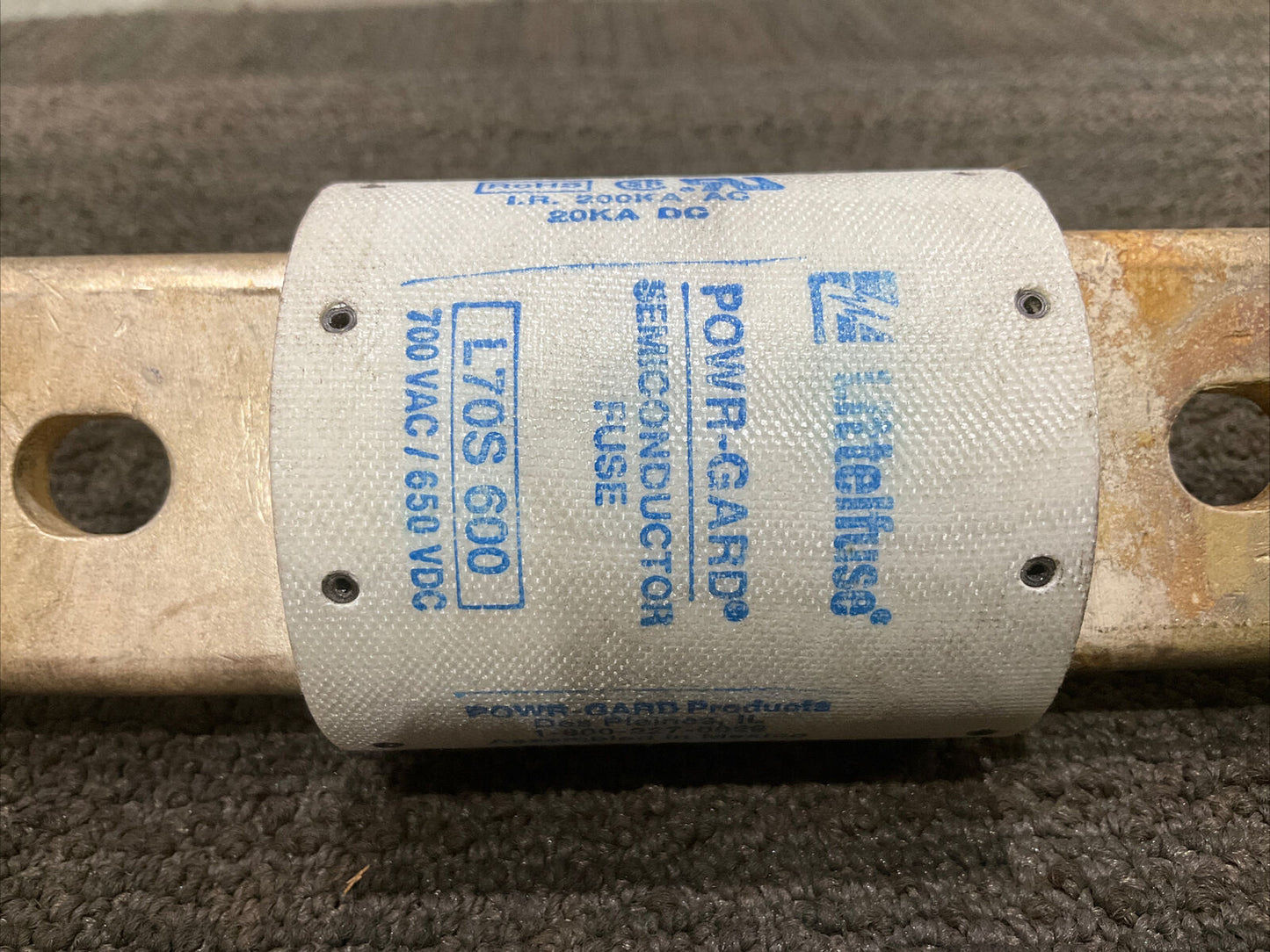LITTELFUSE L70S 600 SEMICONDUCTOR FUSE 444