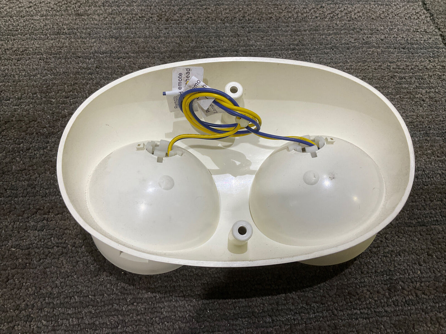 LITHONIA LIGHTING ELA T QLQ0304 M12 TWIN REMOTE LAMPHEADS 444