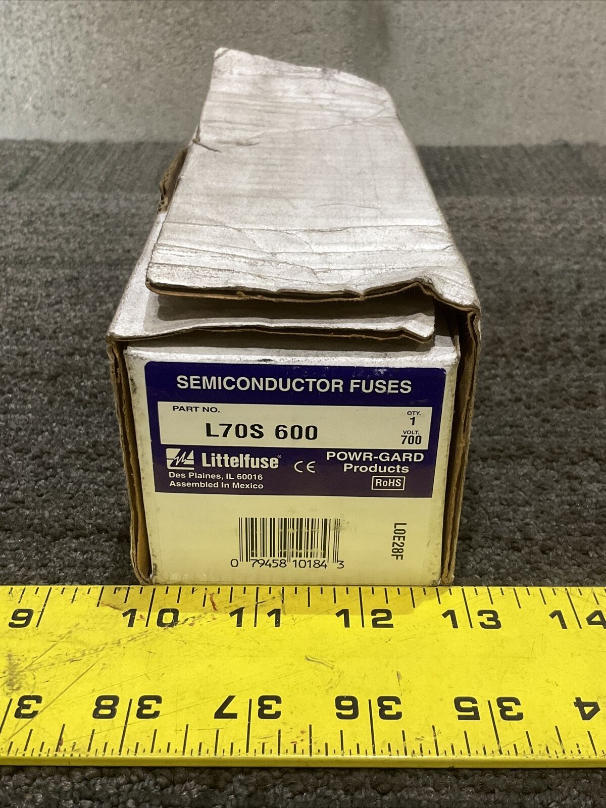 LITTELFUSE L70S 600 SEMICONDUCTOR FUSE 444