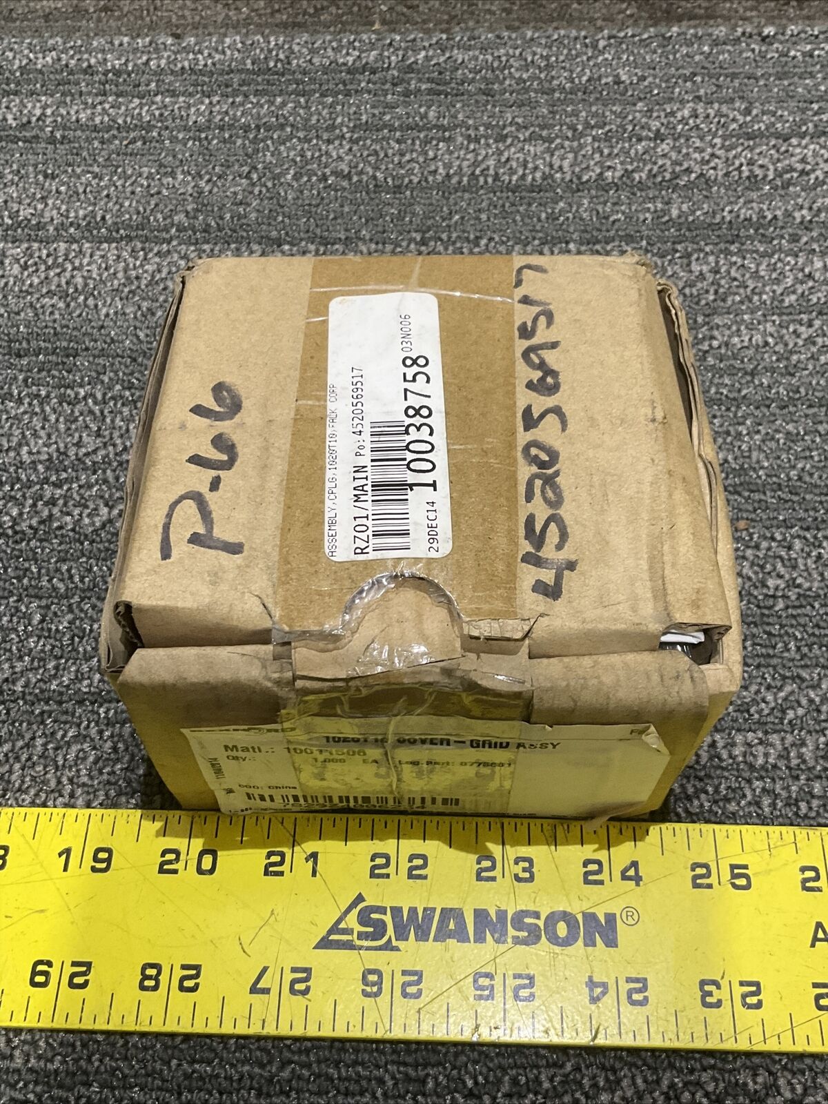 REXNORD FALK STEELFLEX 1020T10 COVER GRID ASSEMBLY HORIZONTAL SPLIT COUPLING 678