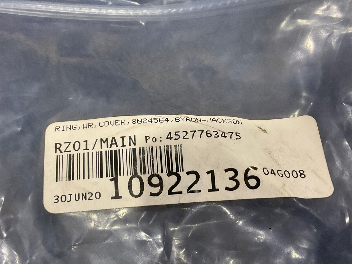 FLOWSERVE 8024564 WEAR RING COVER RING 678