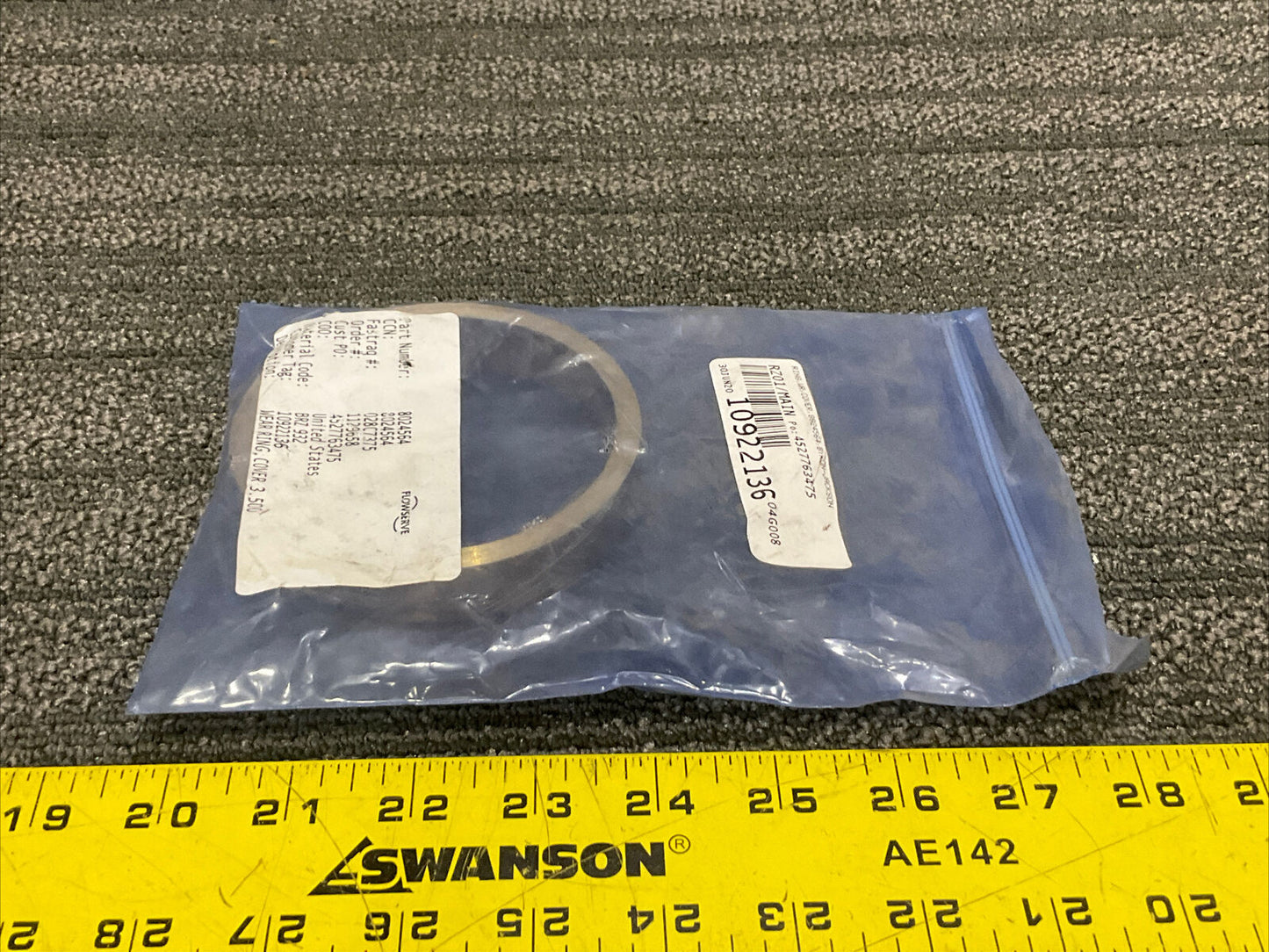 FLOWSERVE 8024564 WEAR RING COVER RING 678