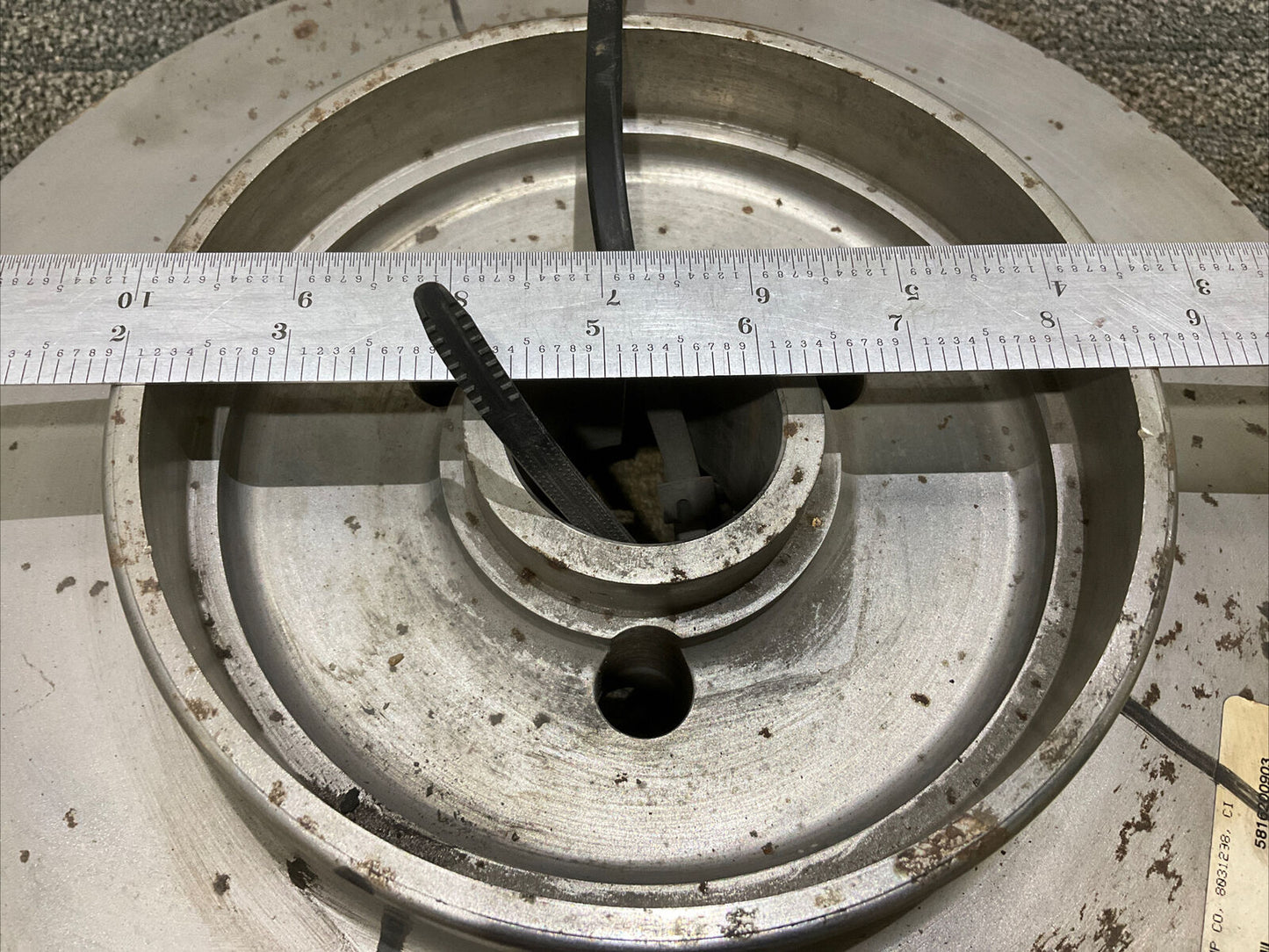 UNION PUMP 8031298 PUMP IMPELLER 13.5” 3 VANE 678