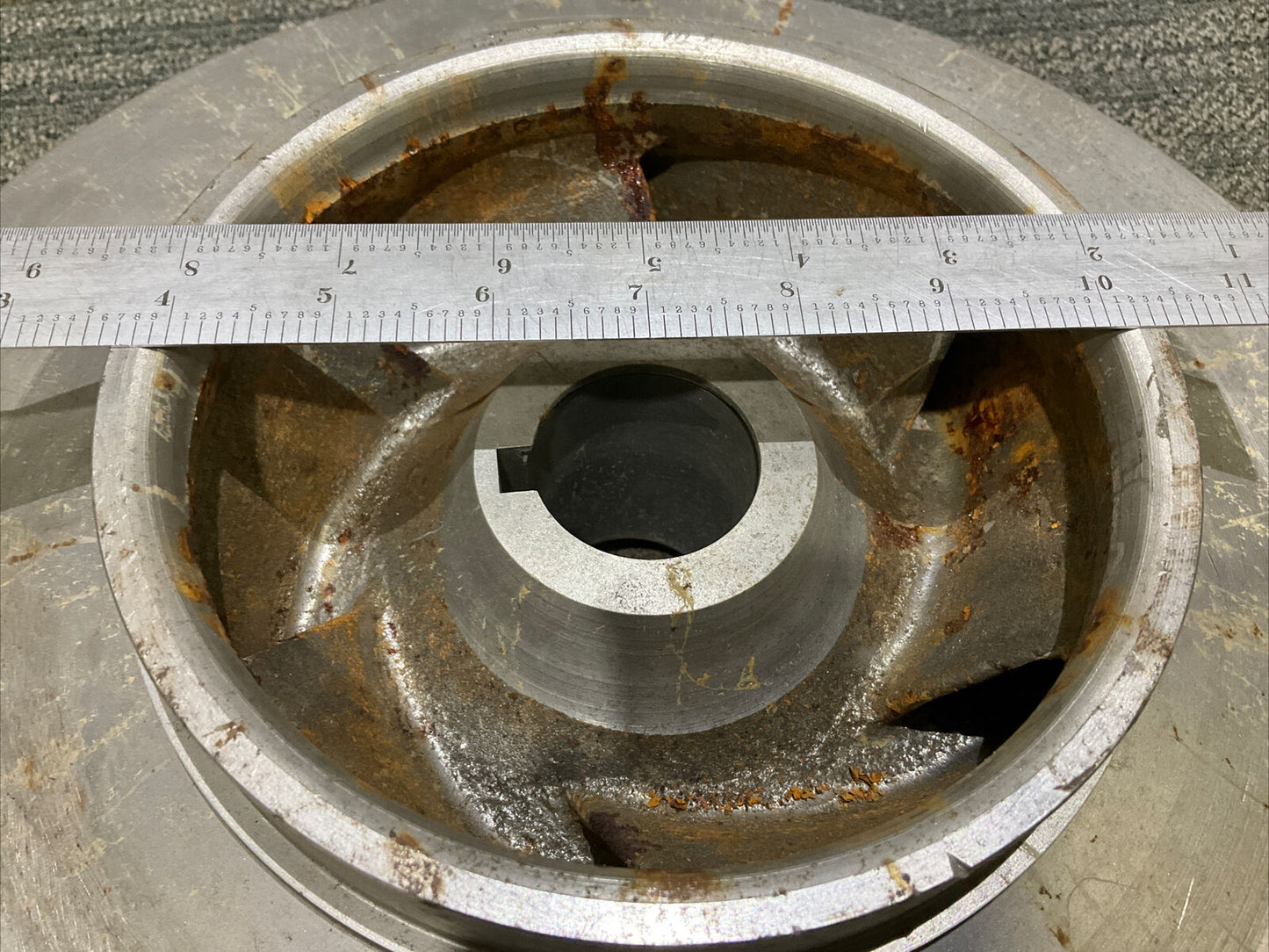 UNITED H1HB25207 A296 PUMP IMPELLER 6-VANE 14.5” 678