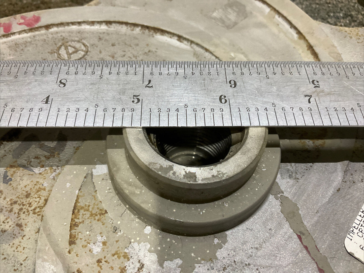 SULZER PUMPS CPT23-1B A743-CN-7M 613302MP43 IMPELLER 11” 678
