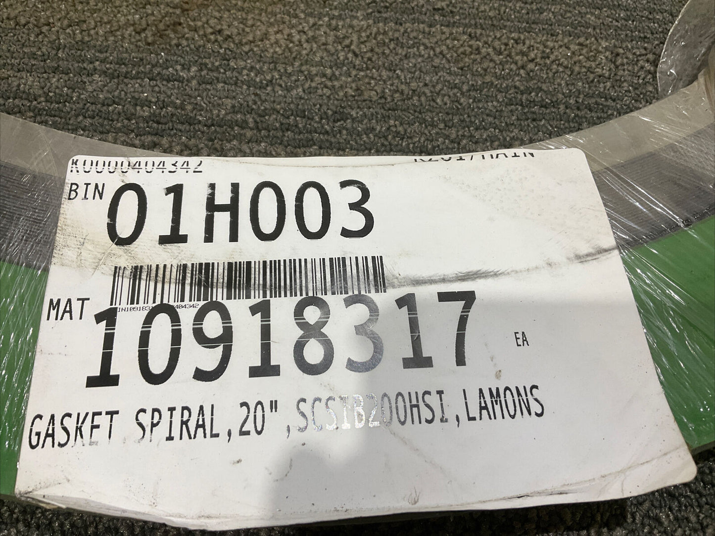 LAMONS SCSIB200HSI 27" OD IR ASM B.16 .20 20” SPIRAL GASKET 678 LOT OF 6